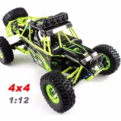 Carro Controle Remoto 50Km/H 4X4 Wltoys 12428 1:12 c/ Leds em Promoção na  Americanas