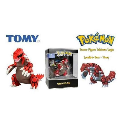 Boneco lendário de Pokémon Tomy de 10 cm, Groudon, 1 : .com