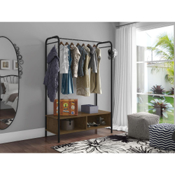 Guarda Roupa Casal Closet Milão Preto - Artefamol Menor preço em Guarda Roupa Casal Closet Milão Preto - Artefamol