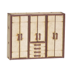 Miniatura Guarda Roupa de Casal A068
