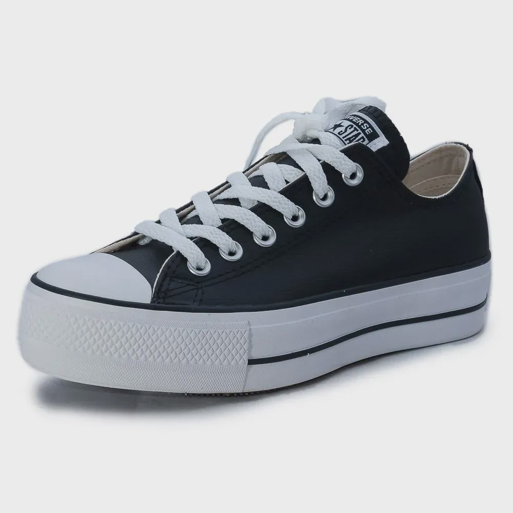 Tênis Converse All Star Preto Chuck Taylor Lift Cano Baixo em Promoção na  Americanas