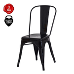 Cadeira Tolix - Cor Preta - shopshop