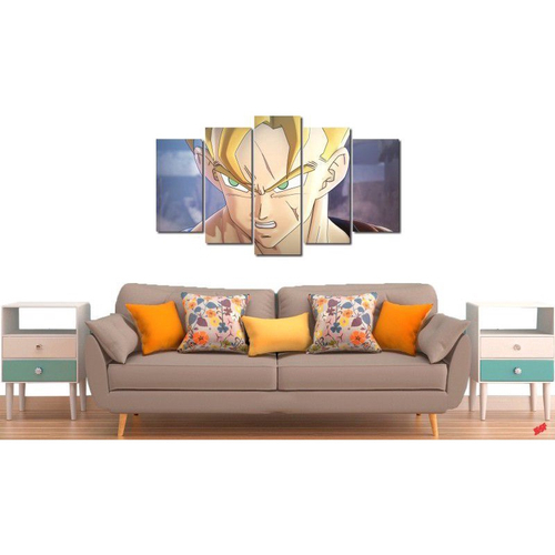 Quadro Decorativo Dragon Ball Z Goku Super Sayajin 5 peça m19 em Promoção  na Americanas