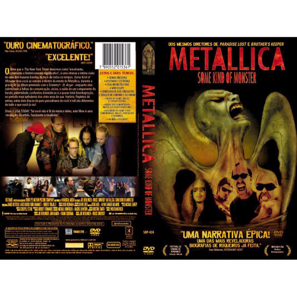 Dvd Metallica - Some Kind Of Monster em Promoção na Americanas