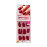 Unhas Kiss Impress Easy Breezy Bip192Br Curta