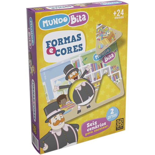 Brinquedo Para Montar Encaixe Formas E Cores Mundo Bita nas americanas
