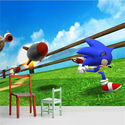 Adesivo De Parede Infantil Sonic em Promoção na Americanas