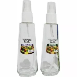 Galheteiro Vidro 2 Peças Spray Vinagre Azeite Tempere Fácil é boa?