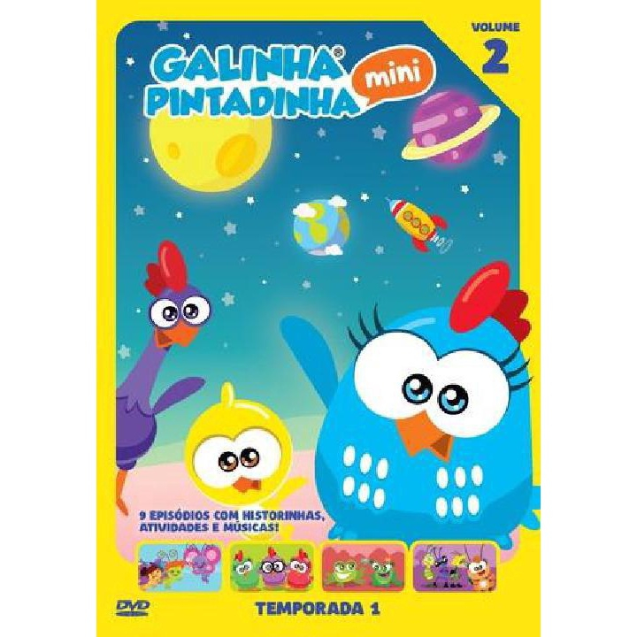 Cd + Dvd Galinha Pintadinha 4 (2 Discos) em Promoção na Americanas