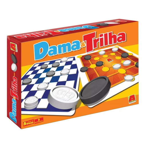 JOGO DE DAMAS E TRILHA