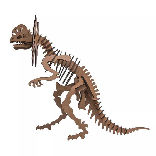 Compre Quebra-cabeça 3D - Dinossauro Alossauro, Pasiani - Pé de Brincar