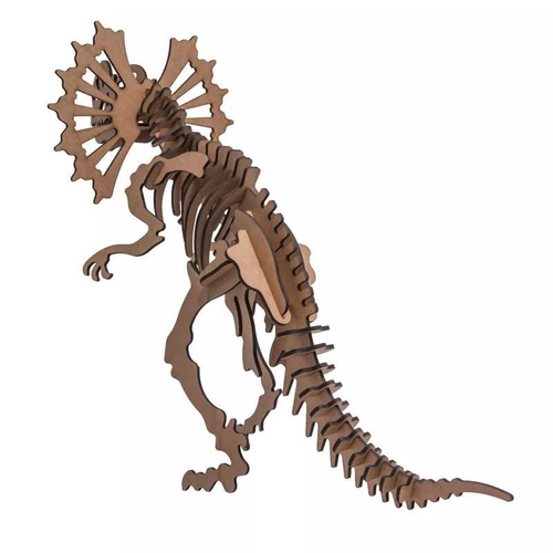 Compre Quebra-cabeça 3D - Dinossauro Alossauro, Pasiani - Pé de Brincar