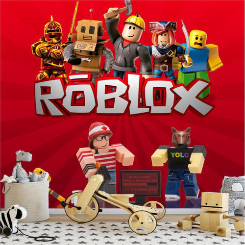 Papel De Parede Adesivo Jogo Roblox