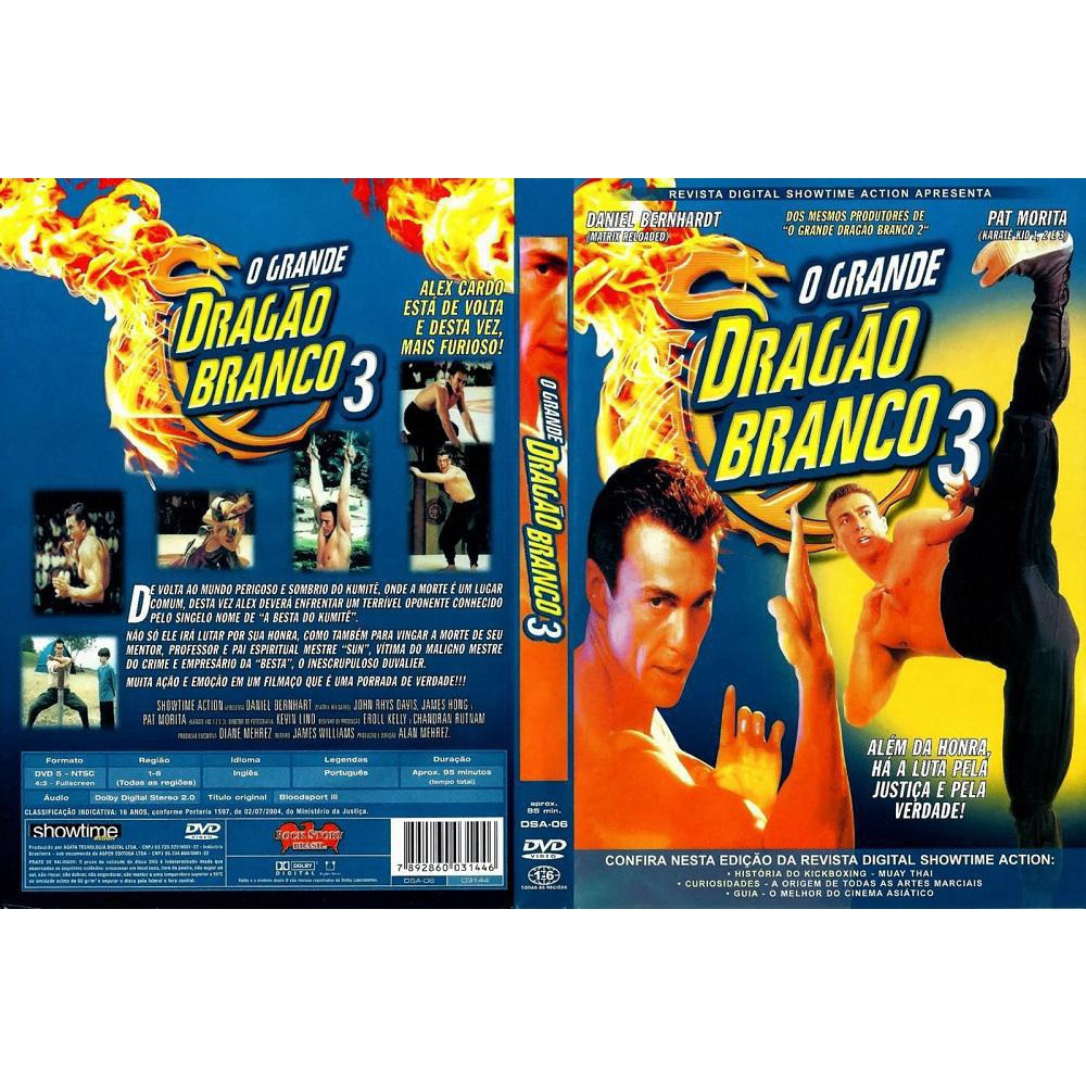 Dvd O Grande Dragão Branco 3 em Promoção na Americanas