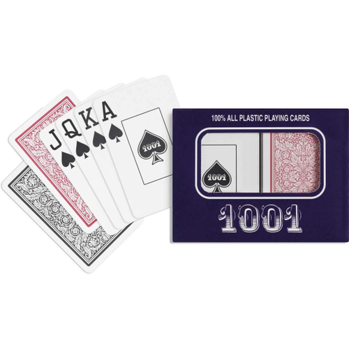 Jogo De Baralho 108 Cartas 100% Plastico Resistente