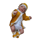 Boneca Bebe Reborn Yasmin Ursa Charme Branco Cegonha Reborn Dolls Mais 24  Acessórios 48cm em Promoção na Americanas