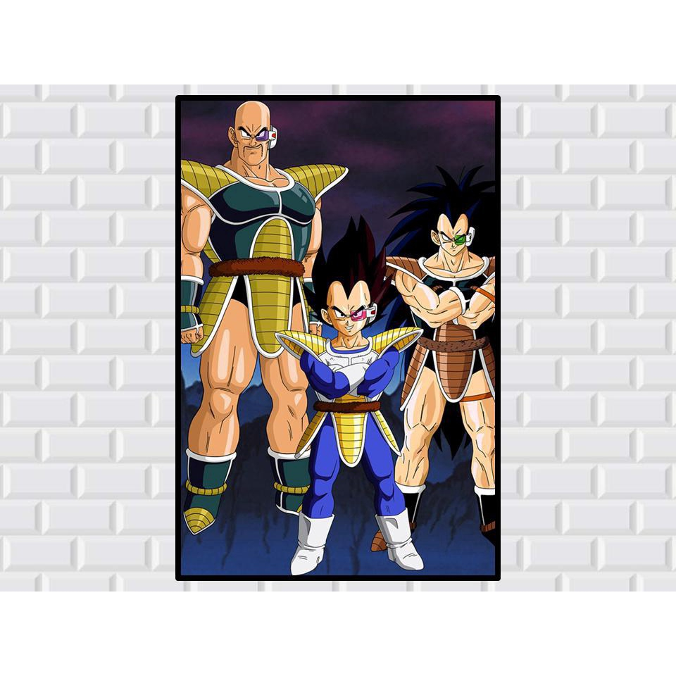 Quadro Decorativo Dragon Ball Z Goku Sayajin 5 Peças M8 em Promoção na  Americanas