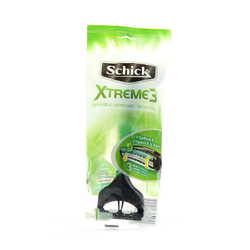 Kit Com 6 Aparelho De Barbear Schick Xtreme 3 Pele Sensível é boa?
