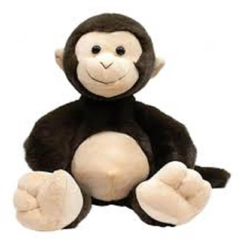 Brinquedo de Pelúcia Macaco Branco. SAVANA. Cod DOG349 - AralleShop