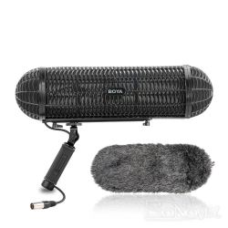 Kit Microfone Blimp Boya BY-WS1000 com Sistema de Suspensão Windshield e Cabo xlr Menor preço em Kit Microfone Blimp Boya BY-WS1000 com Sistema de Suspensão Windshield e Cabo xlr