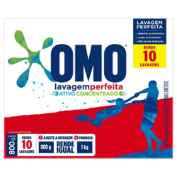 Sabão Lava Roupa Pó Lavagem Perfeita omo 800g Caixa Menor preço em Sabão Lava Roupa Pó Lavagem Perfeita omo 800g Caixa