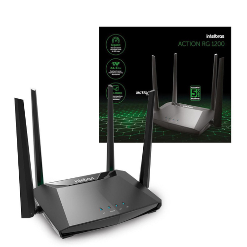 Roteador Intelbras Action Rg1200 Dual Ac1200 Mbps Gigabit é boa?