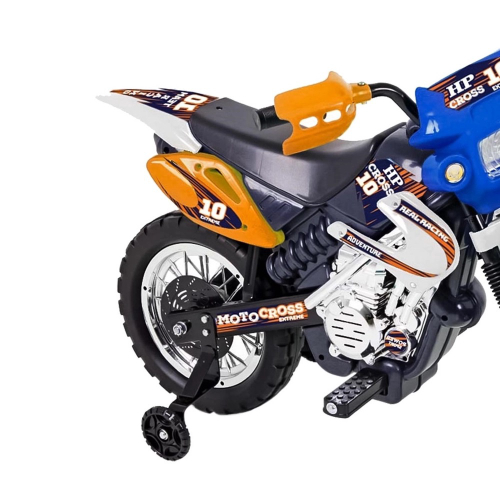 Moto Eletrica Infantil Moto Cross Laranja Homeplay no Shoptime