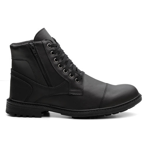 Bota coturno couro hot sale walkaboult thunder masculina