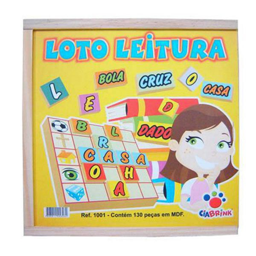 Loto Leitura 130 Peças Ref. 1001 em Promoção na Americanas