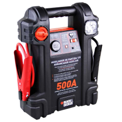 Auxiliar de partida E arrancador bivolt black & decker JS500S Menor preço em Auxiliar de partida E arrancador bivolt black & decker JS500S