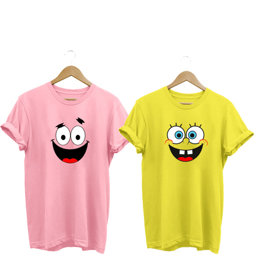 Camiseta bob esponja amigos