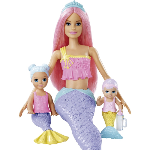 Barbie Sereia Dreamtopia Sereia 2 - Mattel - nivalmix