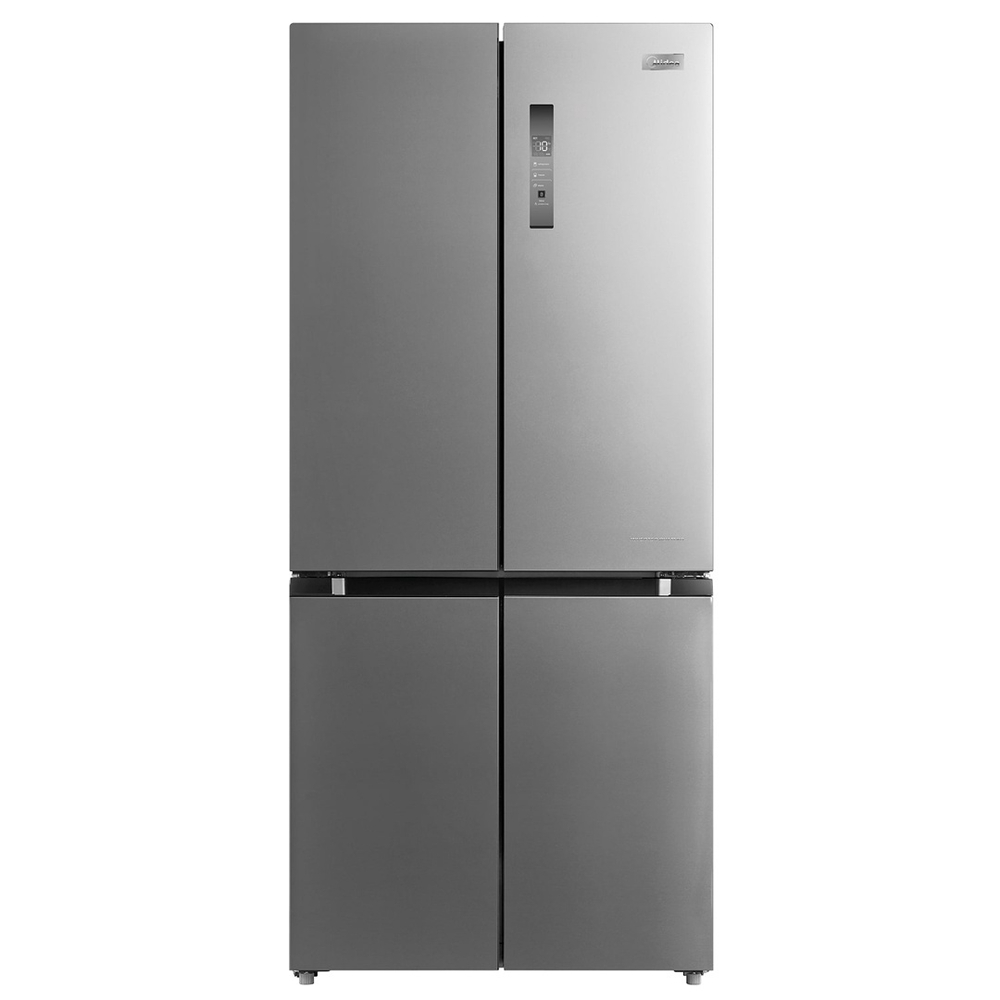 Refrigerador Midea French Door InverterQuattro com Tecnologia Dual Cooling System Inox Fumê 482L - MD-RF556FGA29