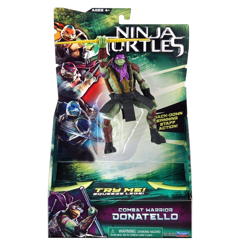 Boneco Articulado Tartarugas Ninja Donatello c/ Acessorios em Promoção na  Americanas