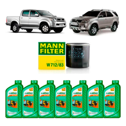 Kit Troca Óleo e Filtros Toyota Hilux / Sw4 3.0 2005/2011 Menor preço em Kit Troca Óleo e Filtros Toyota Hilux / Sw4 3.0 2005/2011