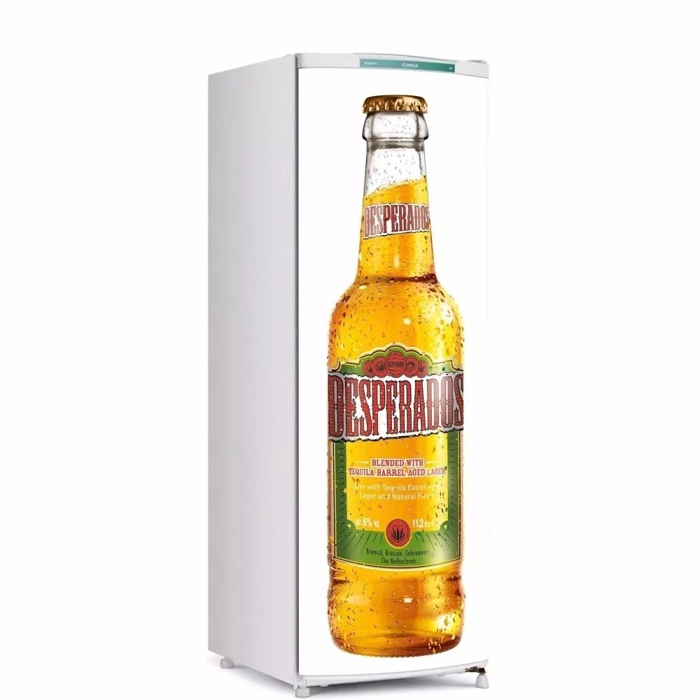 Adesivo para Geladeira Cerveja Desperados Garrafa para