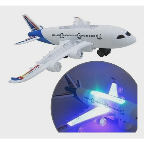 Avião de Controle Remoto Airbus com LED – Universo Dos Brinquedos