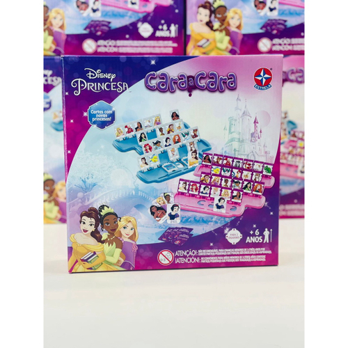 Jogo Cara a Cara Princesas Disney - Estrela em Promoção na Americanas