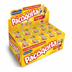 Doce Paçoquita Quadrada Paçoca De Amendoim 20g Caixa Com 50 Unidades Santa Helena Menor preço em Doce Paçoquita Quadrada Paçoca De Amendoim 20g Caixa Com 50 Unidades Santa Helena
