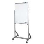 Cavalete para Flip-Chart Quadro Branco Pes Rodizio 100x70cm 1 un Board Net