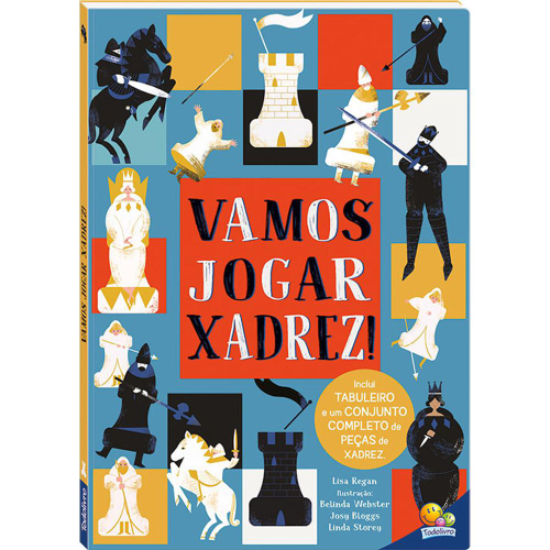 Livro caderno de xadrez no Shoptime