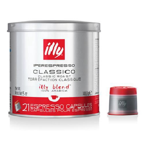 Café Illy Cápsula Iperespresso 21 Unidades Clássico 140,7G No Shoptime