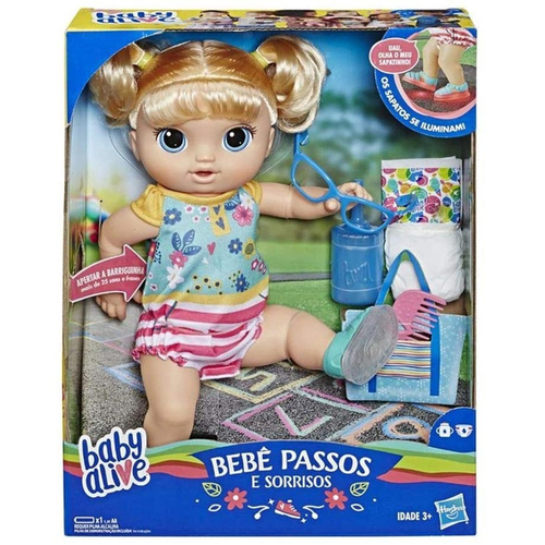 Boneca Baby Alive Sorvertinho Magico Loira Baby Alive Loira :  : Brinquedos e Jogos