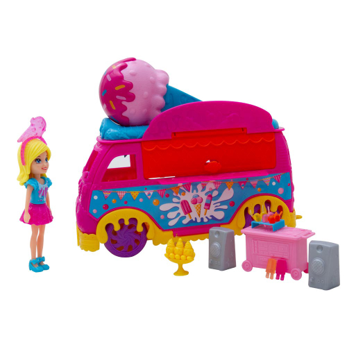 Carro Carnaval de Sorvete Polly Pocket DVJ67 Mattel - Bonecas - Magazine  Luiza