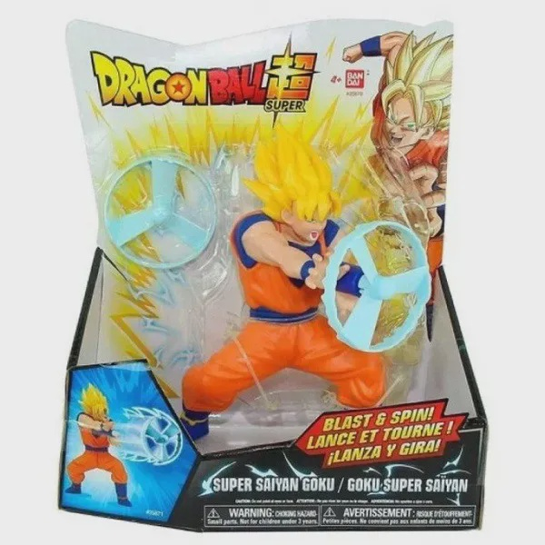 Boneco Dragon BALL Circulo de Fogo Goku Super Sayajin 35870 8431-0