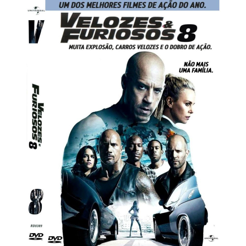 VELOZES E FURIOSOS 8 DVD