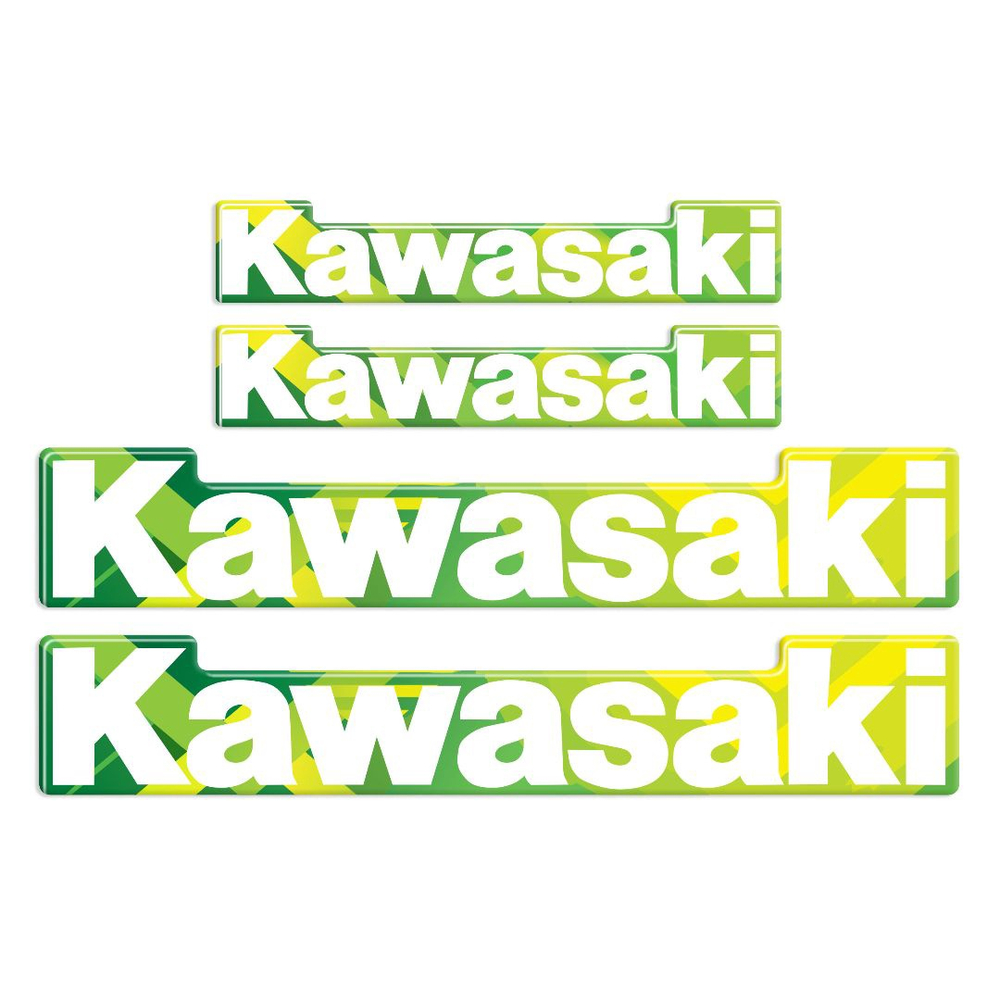 Adesivo Kawasaki Ninja 400 Logo Resinado Material 3 M | Submarino