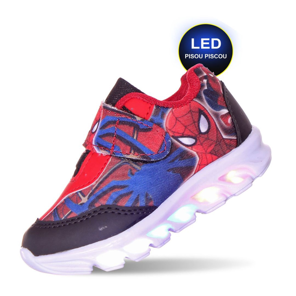 Tenis com luz masculino hot sale infantil