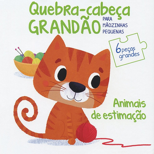 Meu Livro Quebra-cabeça: Animais de Estimação