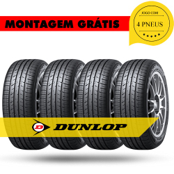 Kit 4 Pneus 195/55 R15 85v Spfm800 Dunlop 415120 Dunlop Ka /fox /spacefox /polo /gol /parati /voyage Menor preço em Kit 4 Pneus 195/55 R15 85v Spfm800 Dunlop 415120 Dunlop Ka /fox /spacefox /polo /gol /parati /voyage